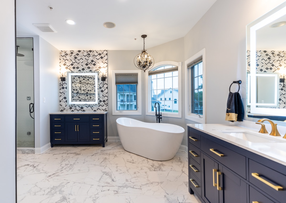 Bathroom renovation by Progress