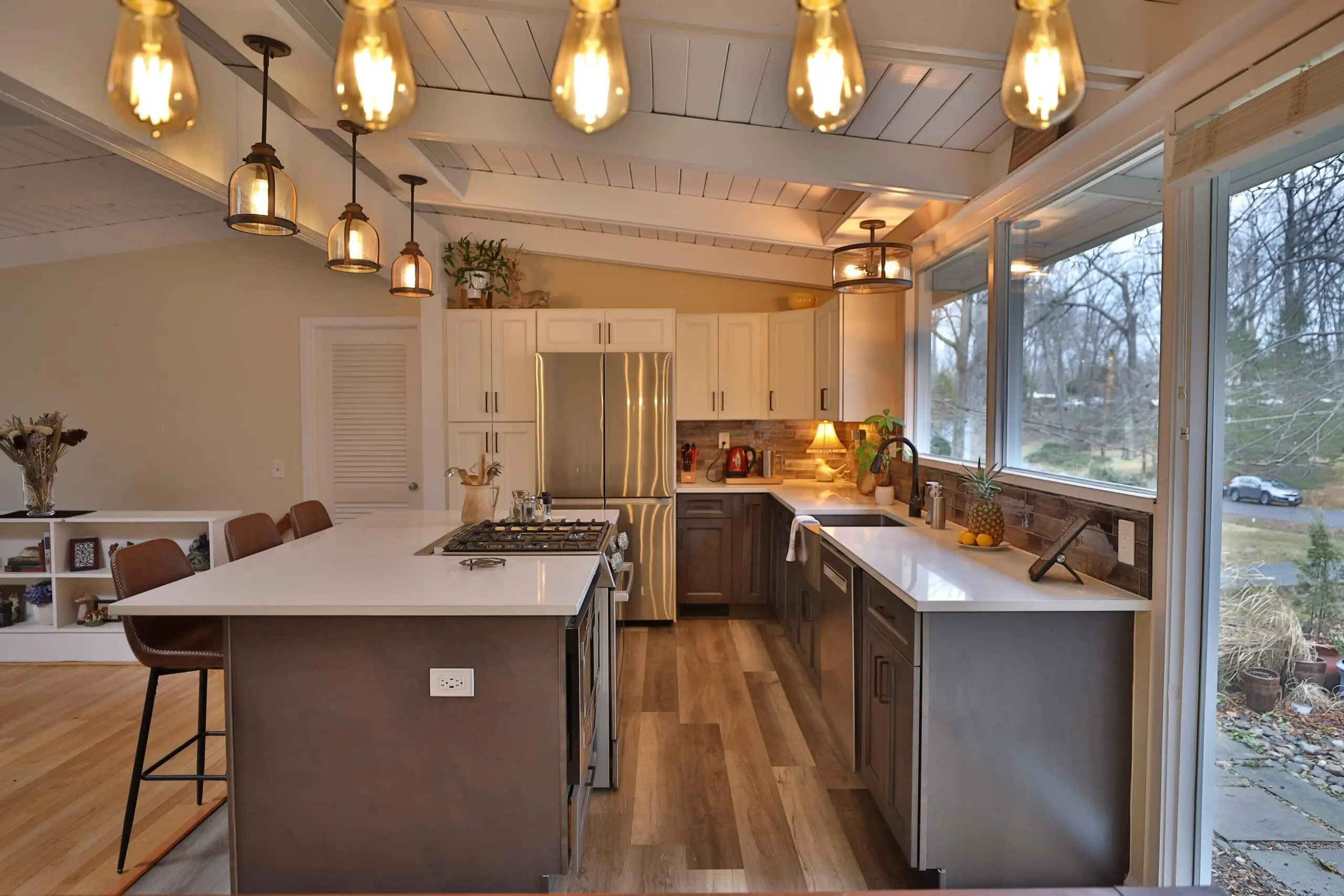 Custom kitchen remodel by Progress